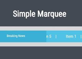 Jquery Plugin For Horizontal Text Scrolling Simple Marquee Jquery Javascript Plugins