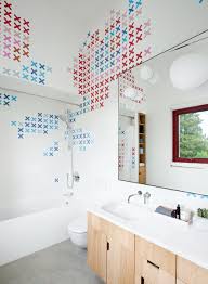 We did not find results for: Photo 1 Of 3 In One Home Three Bathrooms Each With An Awesome Way Kids Bathroom Tile Ideas Tile Bathroom Bathroom Themes