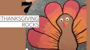 Thanksgiving turkeys painted on rocks. 8 Easy Thanksgiving Painted Rocks You Will Love To Make