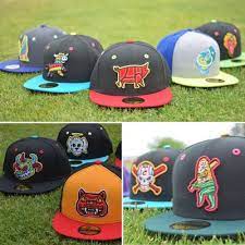 Kix Lidz Milb Custom Copa Hat Club Has Released The Exclusive Custom Milb Copa Collection Each Hat Was Designed By Hat Clu Hats Vibrant Colors Collection