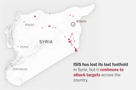 (may 7, 2021 / jns) reported israeli strikes once again lit up syria's night sky early on wednesday, with israeli missiles slamming into multiple targets in northwest syria's latakia region, according to syrian state media. Isis Caliphate Crumbles As Last Village In Syria Falls The New York Times