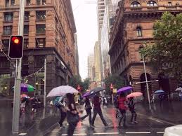 Start studying wet rain 2. Rainy Day In The City Lots Of Pedestrians Crossing The Road In The City Centre With Colorful Umbrellas Real Life Candid City Street View Cbd Traffic Light Road Rules Wet Rain