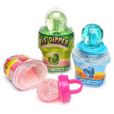 Big Dipper Candy Rings With Sour Powder 12 Piece Box Candy Warehouse
