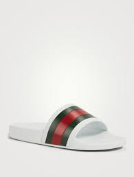Slides have never been worn and includes everything, original receipt, box. Gucci Rubber Slide Sandals Holt Renfrew Canada