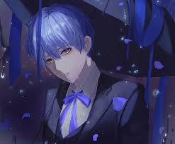Yellow information, including related anime and manga. Anime Original Blue Hair Boy Yellow Eyes Hd Wallpaper Peakpx