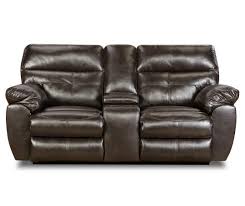 Lane Home Solutions Lucky Espresso Reclining Console Loveseat Big Lots Love Seat Affordable Living Room Furniture Big Lots Furniture
