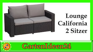 Lounge & gartenmöbel aus polyrattan, alu & edelstahl. Lounge California Sofa Gartenideen Schone Gartenmobel Fur Deinen Garten Youtube