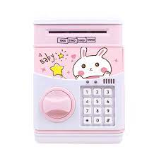 Alcancia Electronica Para Ninos Caja De Seguridad Para Monedas Digitales Ahorro De Dinero En Efectivo Maquina Atm Regalo De Navidad Cajas Fuertes Aliexpress
