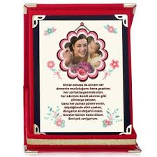 Kisiye Ozel Benim Cicek Annem Plaket Hediyemen Com Cicek Anne Sevinc