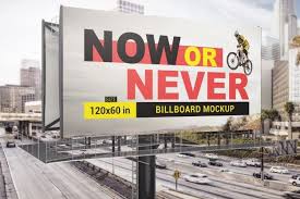 Highway Billboard Mockup In 2020 Billboard Mockup Billboard Billboard Design