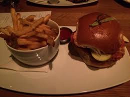 This crispy baked chicken sandwich will rival anything you can get in a fast food place! Cajun Chicken Burger Picture Of Cactus Club Cafe Broadway Ash Vancouver Tripadvisor