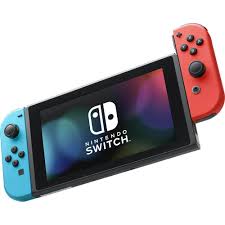 Amazon.com: Nintendo Switch with Neon Blue and Neon Red Joy‑Con : Video  Games