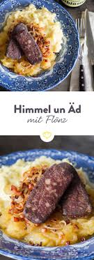 Himmel Und Erde Mit Blutwurst Nach Kolscher Art Rezept Blutwurst Gegrilltes Essen Rezepte