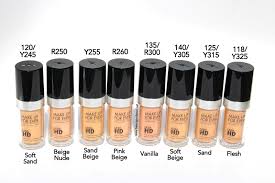 Makeup Forever Ultra Hd Foundation Color Chart Www