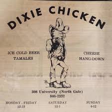 Dixie Chicken Vintage Ad From Days After Opening 42 Years Ago Texas Aggies Only In Texas Gig Em Aggies