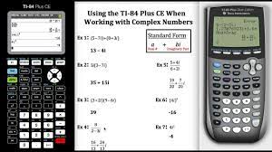 For example if you wanted to put 1/4 into your calculator you would press ( 1 / 4 ) and then you can use that for other operations. Using The Ti 84 Plus Ce When Working With Complex Numbers Complex Numbers College Algebra Teaching Survival