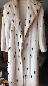 Black And White Spotted Faux Fur Coat White Ermine Fur Coat M L Unique One Of A Kind Ermine Fur Fur Coat Vintage Coat