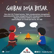 Muslim My Way Dosa Ghibah Sudah Disebutkan Dalam Firman فيسبوك