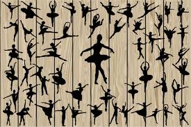 Download 50 Ballet Svg Ballet Silhouette Clipart Dancer Ballerina By Cosmosfineart Thehungryjpeg Com