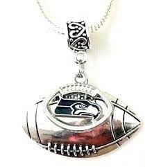 Large Seattle Seahawks Inspired Handmade Pendant Charm For Necklace Handmade Seattleseah Handmade Pendants Handmade Charm Bracelets Seattle Seahawks Bracelet