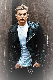 Biker Jacket Charm Leather Jacket Men Style Leather Jacket Men Leather Jacket