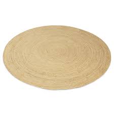 Poau bois rond diamètre hauteur 160. Tapis Rond En Jute Naturel 160 Cm Daya Id Market