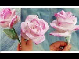 Diy Eine Rose Aus Papier Toilettenpapier Klopapier Blumen Basteln Basteln Im Fruhling Youtube Rosen Aus Papier Blumen Basteln Basteln Fruhling