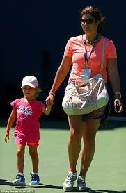 Mirka federer wife of roger federer watches her husband take part in the annual kids tennis day also even so federer had to fall back on the teenage trick of beefing up your age with fractions. Roger Federer Reveals He First Kissed Wife Mirka At Sydney Olympics Daily Mail Online