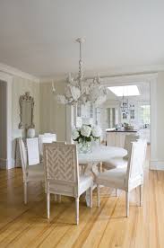 Match the table with white or cream chairs and add some quirky table accessories such as a wooden candle holder or small metal bucket full of flowers. 13 Shabby Chic Dining Room Ideas Town Country Living
