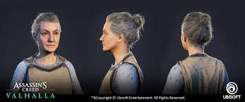 Artstation Assassin S Creed Valhalla Hairstyles Part 01 Dominique Gagne