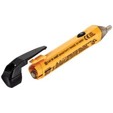 This tool is useful for identifying hot and neutral conductors, finding a break in a wire and detecting the presence of ac voltage at outlets, switches, circuit breakers, fuses and wires and cables. Non Contact Voltage Tester Pen 50 To 1000 Volts Ncvt 1 Klein Tools For Professionals Since 1857