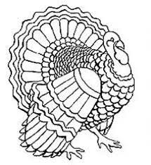 turkey coloring page free large images drawing pages coloriage de monstre