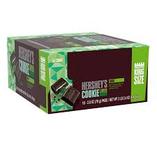 About this item · hershey's chocolate filled with crunchy cookies and delicious filling in every bite · dark chocolate with chocolate cookie bits and mint creme . Hershey S Cookie Layer Crunch Mint Tiendamia Com