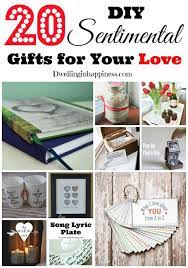 A spotify playlist of songs that make him think of me. 20 Diy Sentimental Gifts For Your Love Thoughtful Gifts For Him Diy Gifts For Him Diy Gifts For Boyfriend