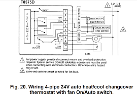 Refer to the thermostat manufacturer's wiring diagram for precise connection information. Installing Nest From Honeywell T8575d Condo 8 Wire Thermostats Home Improvement Stack Exchange