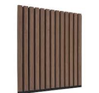 HOUSE NORDIC akustikpanel - brun valnødlook træfiner (520x520x22mm)