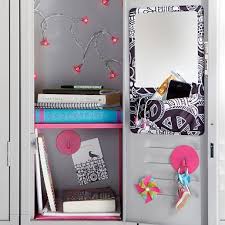 Gear Up Peace Garden Locker Mirror Pocket School Locker Decorations Locker Decorations Middle School Lockers