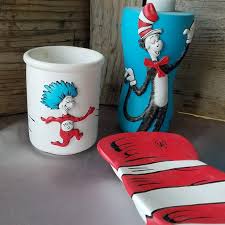I can paint anything to match any dr. Bath Dr Seuss Bathroom Decor Bundle Poshmark