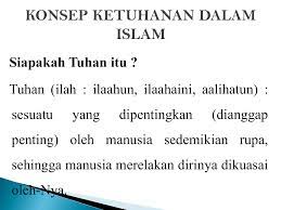 Bagaimana falsafah ketuhanan dalam islam ? Konsep Ketuhanan Dalam Islam