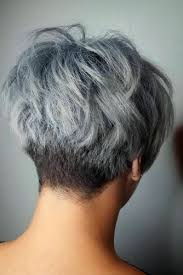 How do you style short white hair? Cute Short Grey Hairstyles Picture2 Hairs London