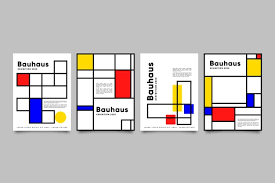 Maybe you would like to learn more about one of these? Graphic Design Cover Set In Bauhaus Style Free Vector Nohat Free For Designer