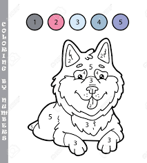 Dibujos De Animales Para Colorear Con Numeros