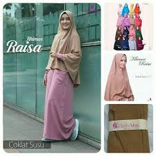 Part 1 Hijab Alsa Khimar Raisa Syar I Warna Pastel Bergo Jumbo Jilbab Instan Jumbo Wollycrepe Shopee Indonesia