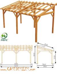 Structure Carport Adosse 15 33mc 0700104 Classe 3 Votre carport bois adossant de chez madeira est fabriqué en pin imprégné en autoclave classe 3 qui lui garantira une bonne tenue dans le temps. structure carport adosse 15 33mc 0700104 classe 3