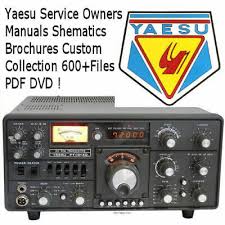 Yaesu 101ee u2013 industrial electronic components. Yaesu Service Owners Schematics Ham Radio Custom Collection Of Manuals Pdf Dvd Ebay