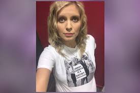 Rachel riley figure hugging mini dress and seamed tights. Rachel Riley Defends Photoshopped Jeremy Corbyn Is A Racist T Shirt After Twitter Calls For Countdown Host To Be Sacked London Evening Standard Evening Standard