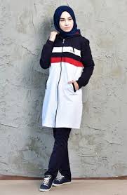 Sefamerve Fermuarli Esofman Takim 01917 03 Lacivert Tunik