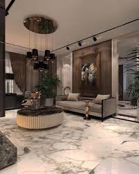 Looking to spruce up your living room without spending a fortune or a complete overhaul? T H I Interiors On Instagram Dark Walls White Frames Marble Floors And Simple Ceil Chic Living Room Design Marble Living Room Floor Luxury Interior Design