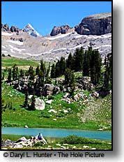 Hikers Alaska Basin Grand Teton Mountain Range Teton Crest Trail Jedidiah Smith Wilderness Tetons Grand Tetons Backpacking Trails