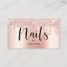 Foil conveys a sense of prestige and luxury; Rose Gold Foil Business Cards Business Card Printing Zazzle
